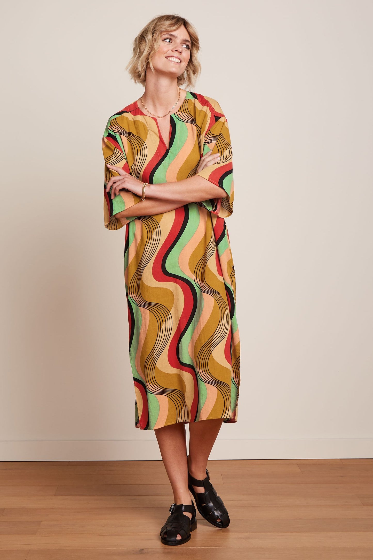 Kiki Kaftan Kjóll Falaise
