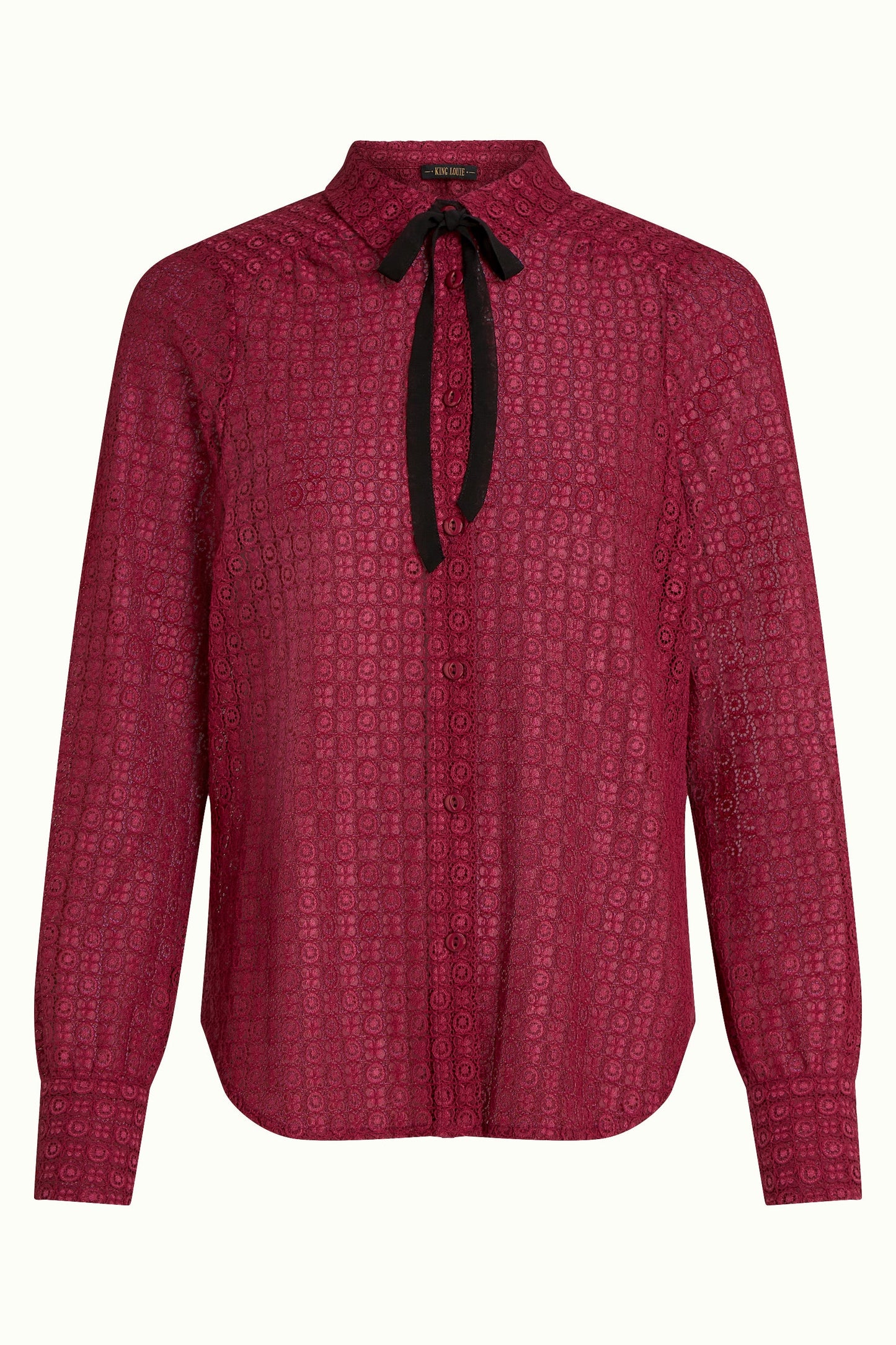 Elia Blússa Branco Lace