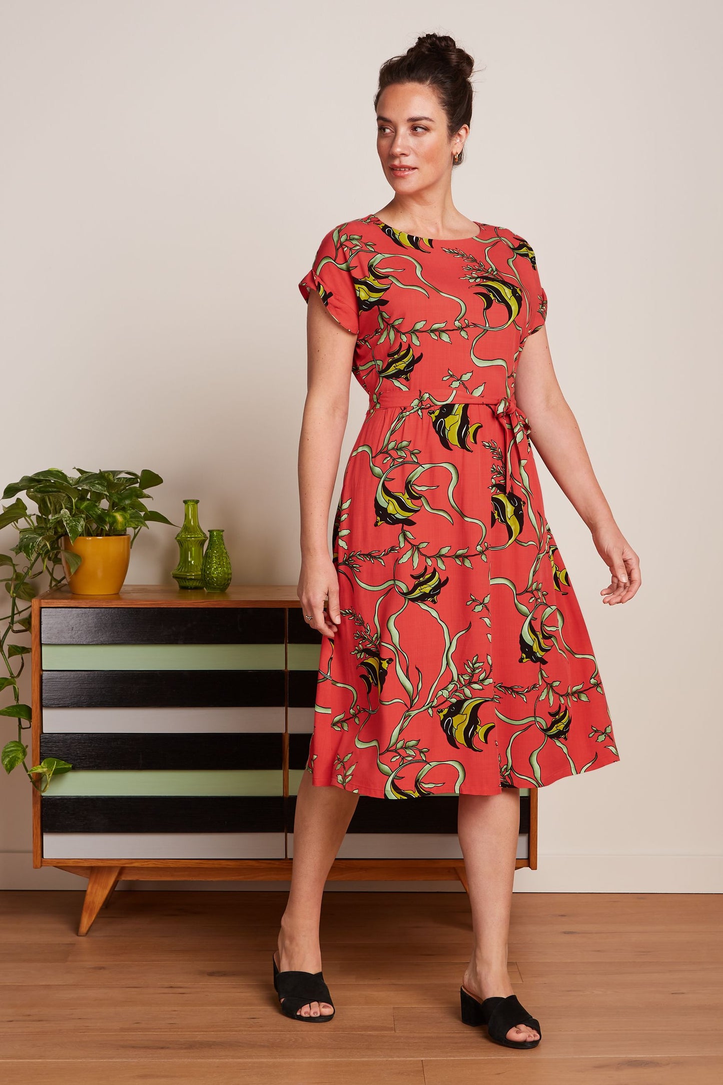 Betty Kjóll Loose Fit Orne