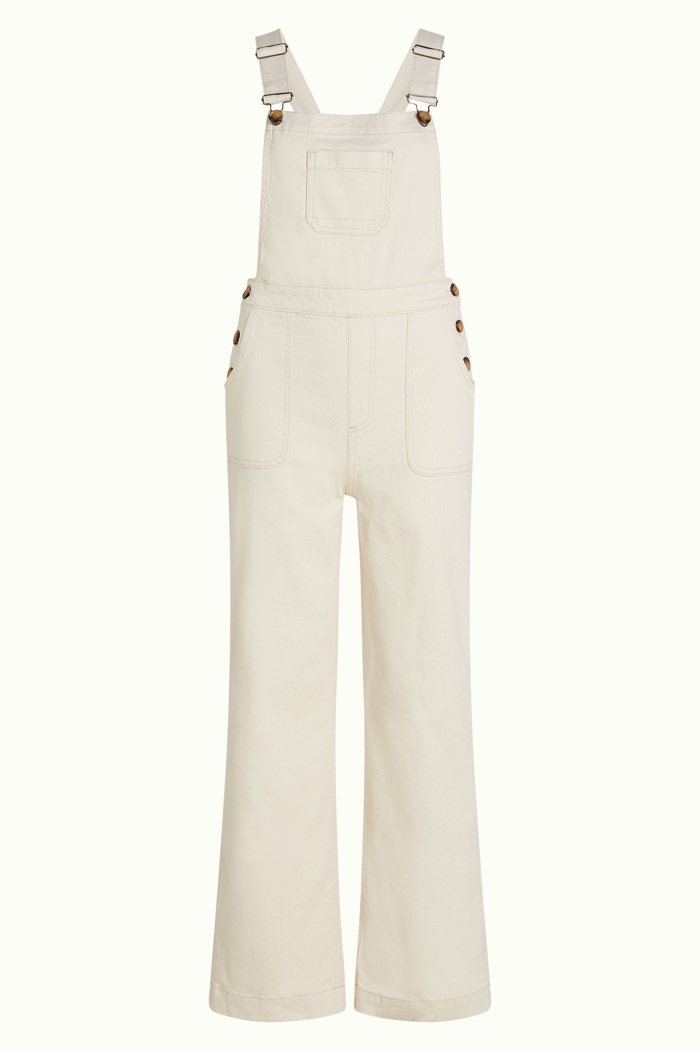 Salopette Retro Denim Smekkbuxur