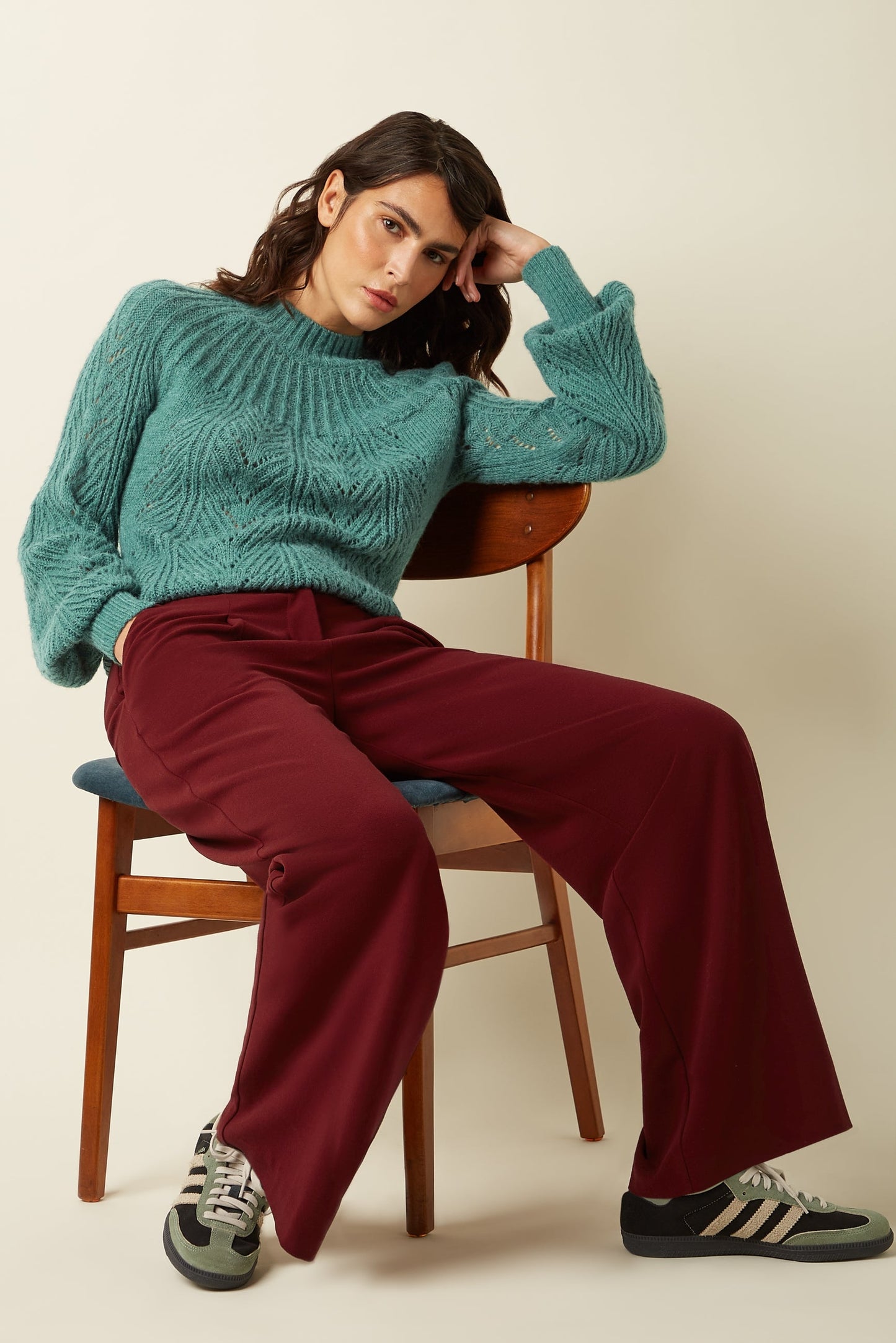 Rosa Buxur Woven Crepe