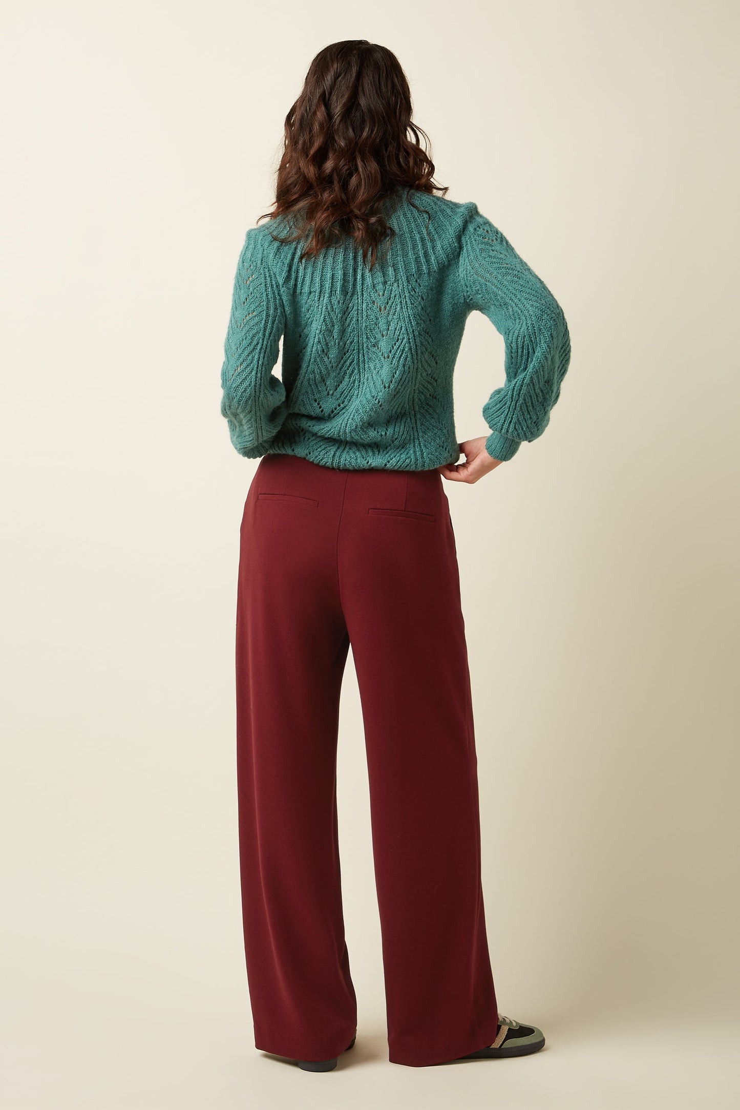 Rosa Buxur Woven Crepe
