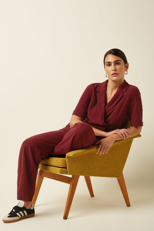 Doris Samfestingur Woven Crepe