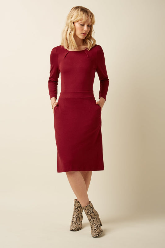 Mona Kjóll Milano Crepe