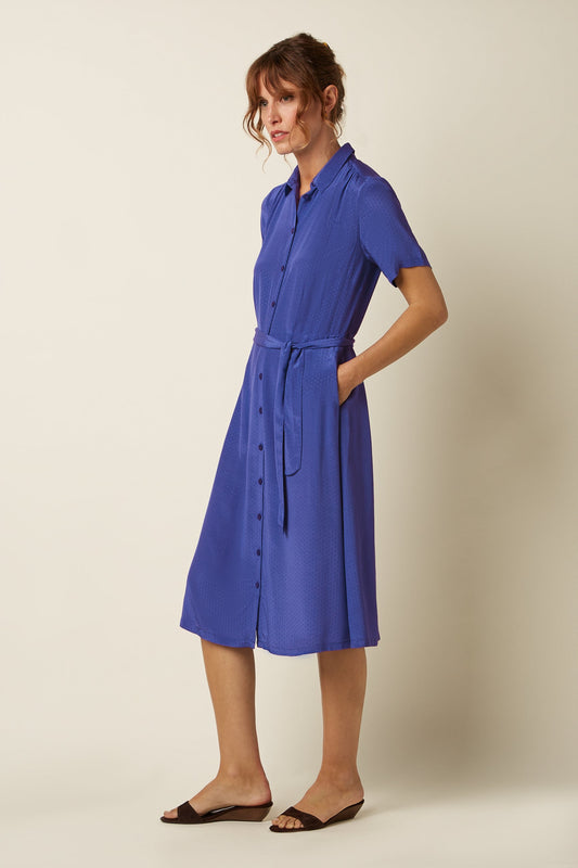 Olive Midi Kjóll Sista