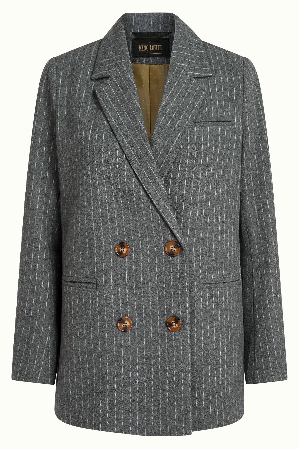 Brando Stripe Ullardrakt /með vesti