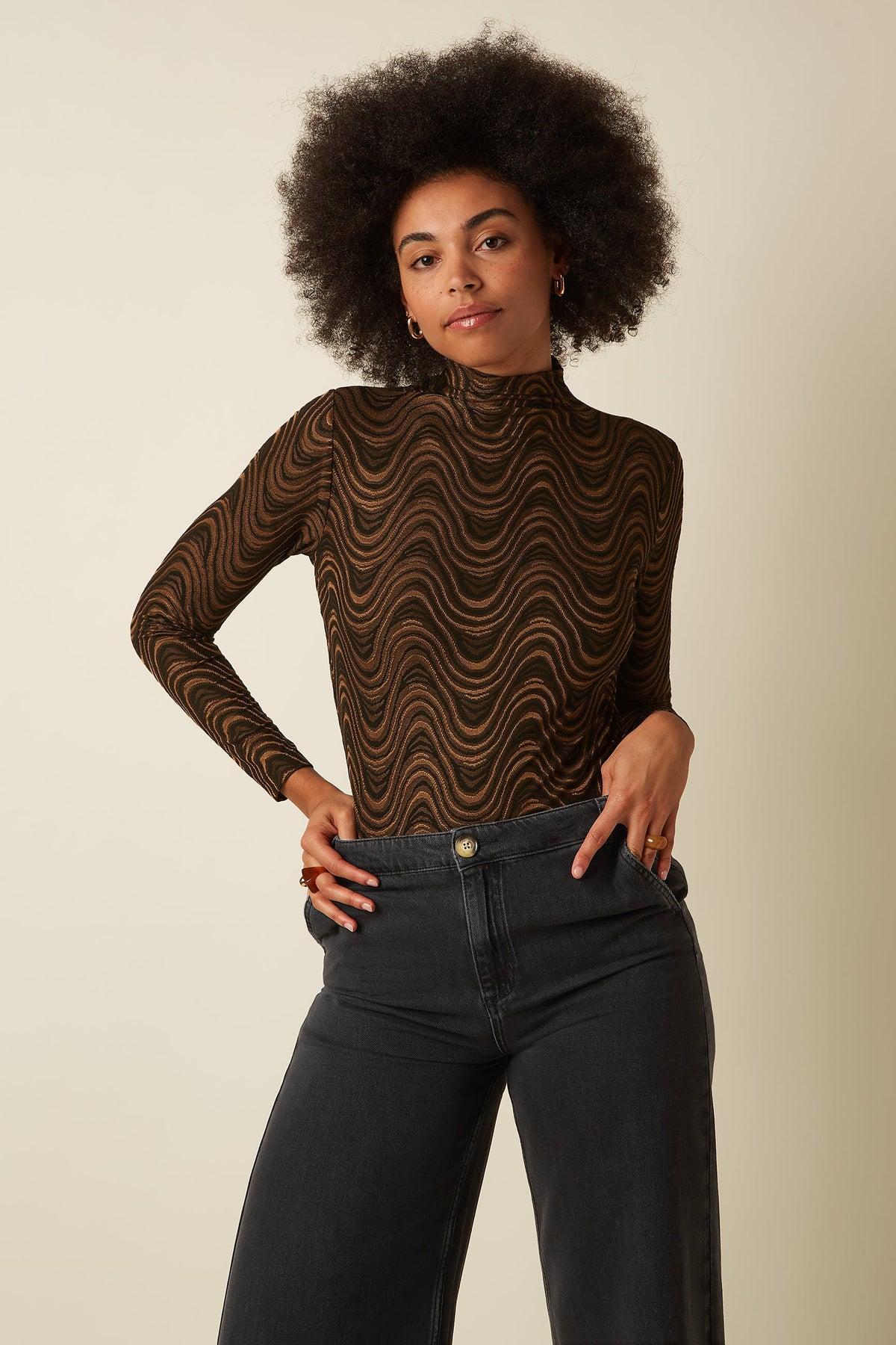 Gia Toppur Jacquard